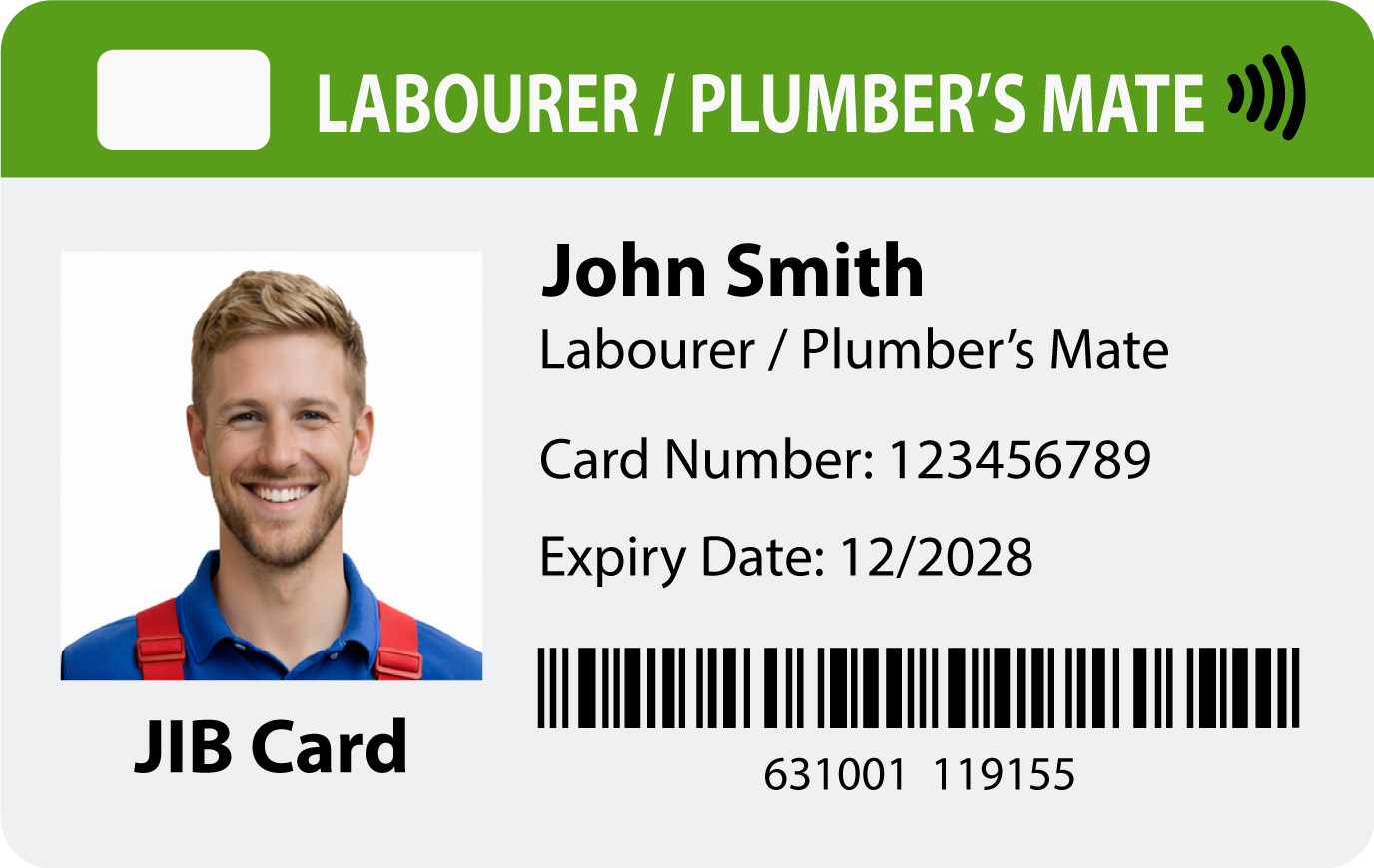 Labourer / Plumber’s Mate - Green Card