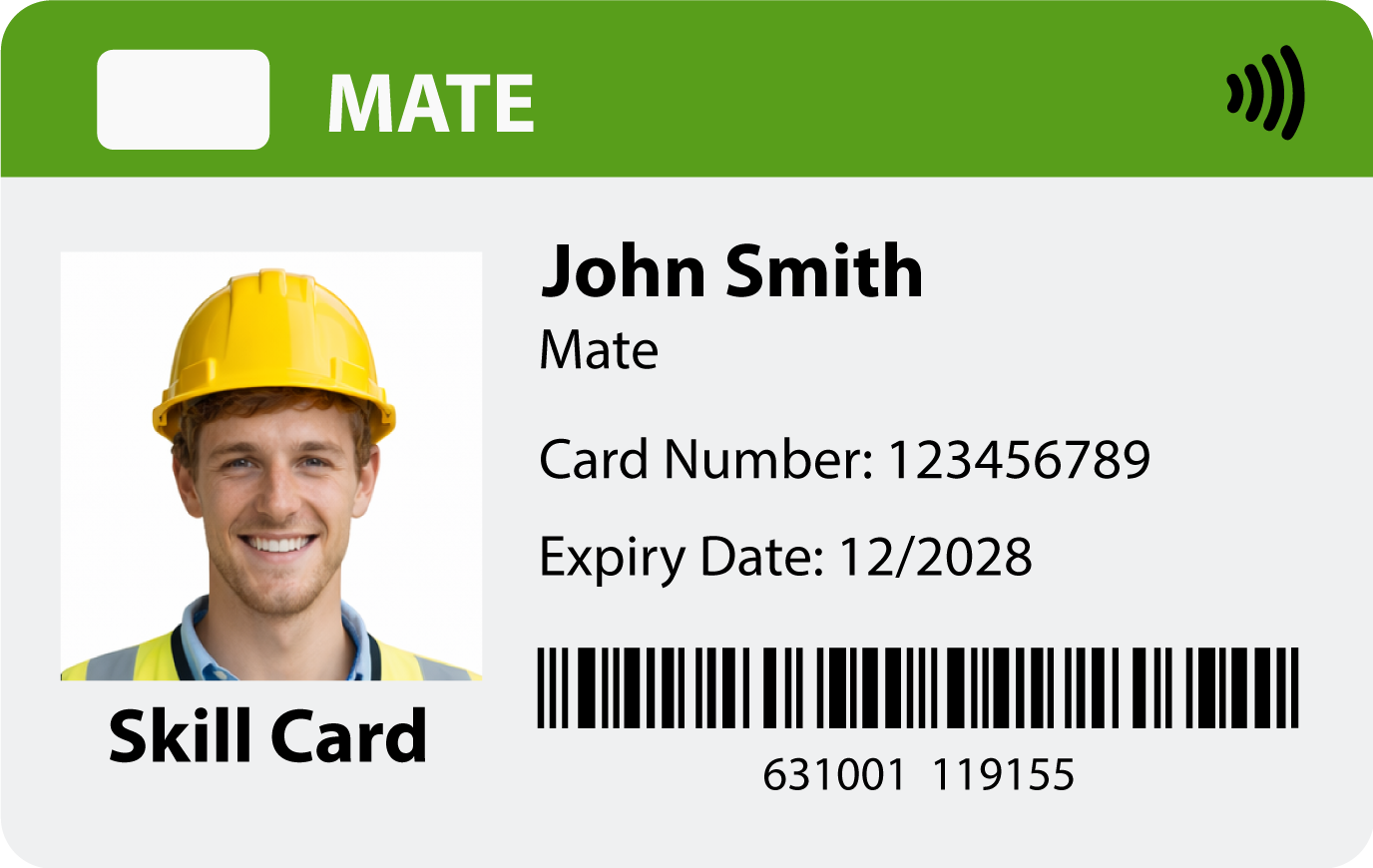 Green - Mate/Assistant