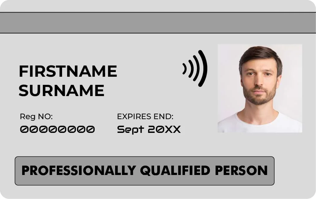CSCS White Card - Professionally Qualified Person